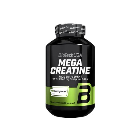 Mega Creatine Creapure 120 Cápsulas